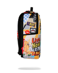 COLLAGE OF FUN BACKPACK