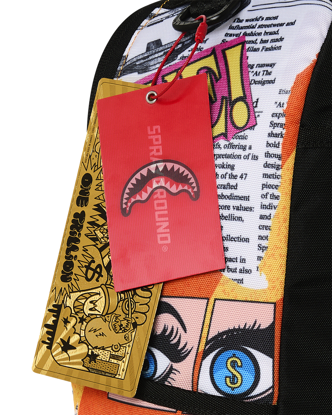 COLLAGE OF FUN BACKPACK