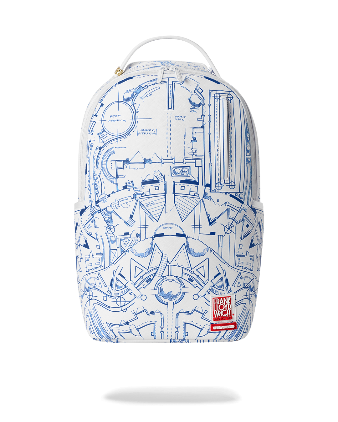 FRANK LLOYD WRIGHT COLLAB ARCHITECTURAL DRAWING BACKPACK