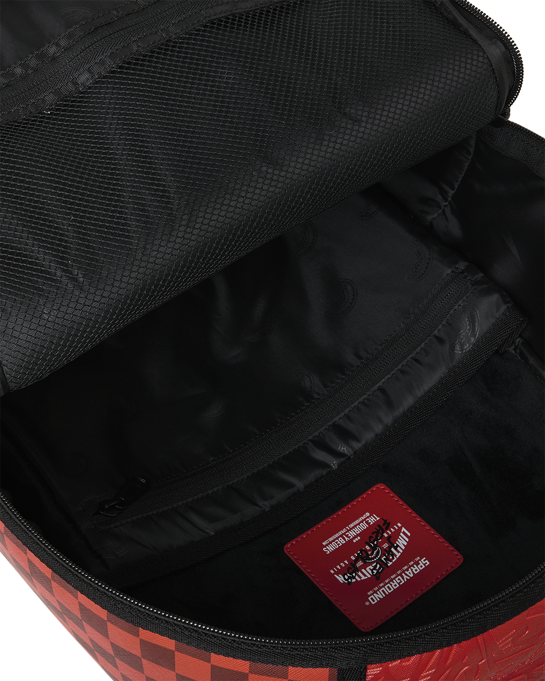 JAMES FIRST CLASS RED BACKPACK