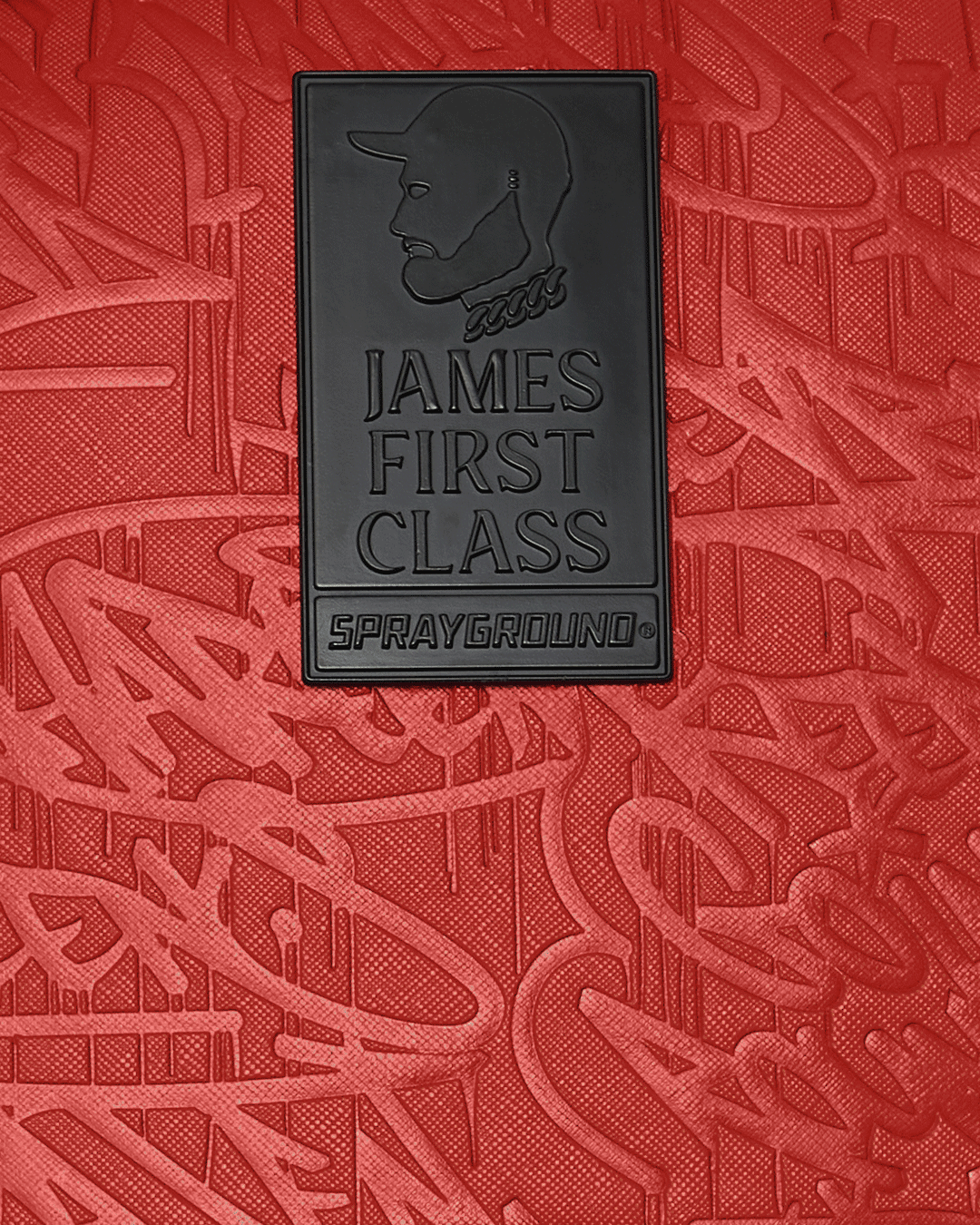 JAMES FIRST CLASS RED BACKPACK
