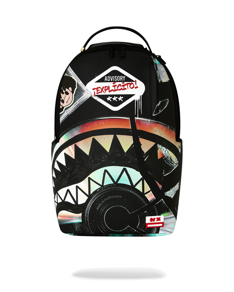 JON Z BURNED DISC BACKPACK