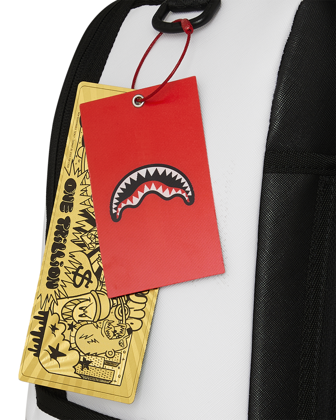 SHARK CENTRAL BUBBLE SHARK (WHT) BACKPACK