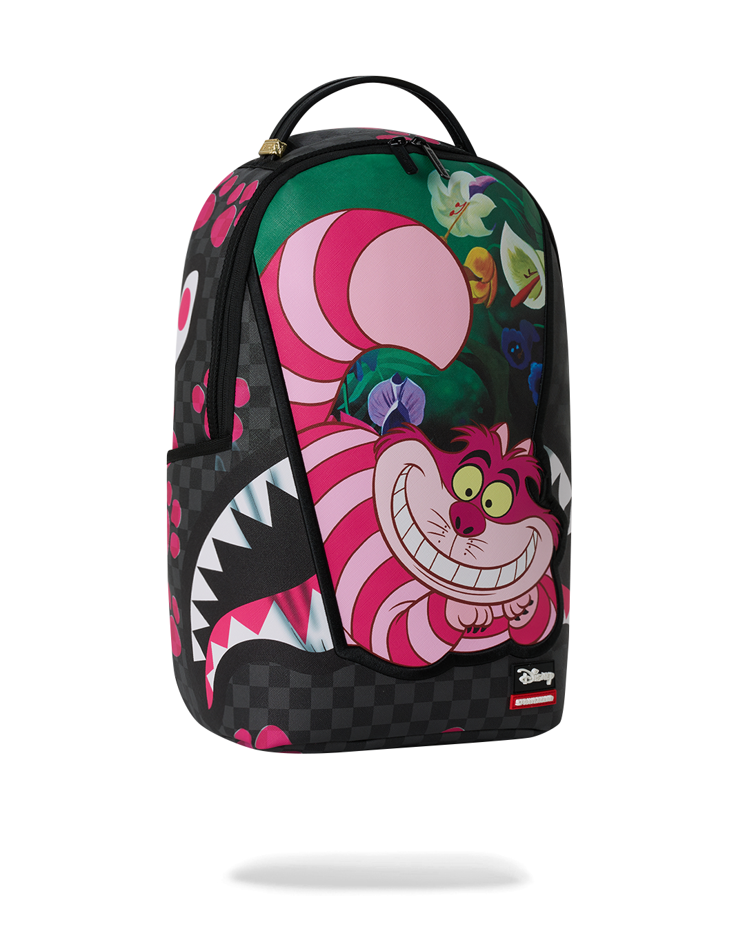DISNEY ALICE IN WONDERLAND CHESHIRE CAT MAD SHARK  BACKPACK