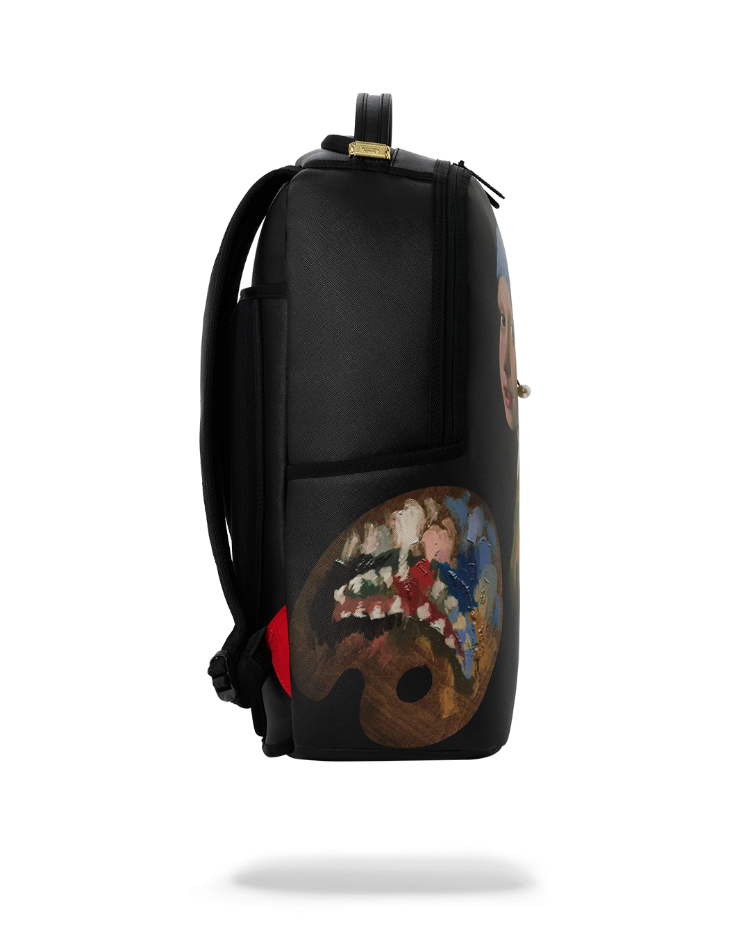 MAURITSHUIS MUSEUM SHARK PALETTE GIRL WITH A PEARL EARRING COLLAB BACKPACK