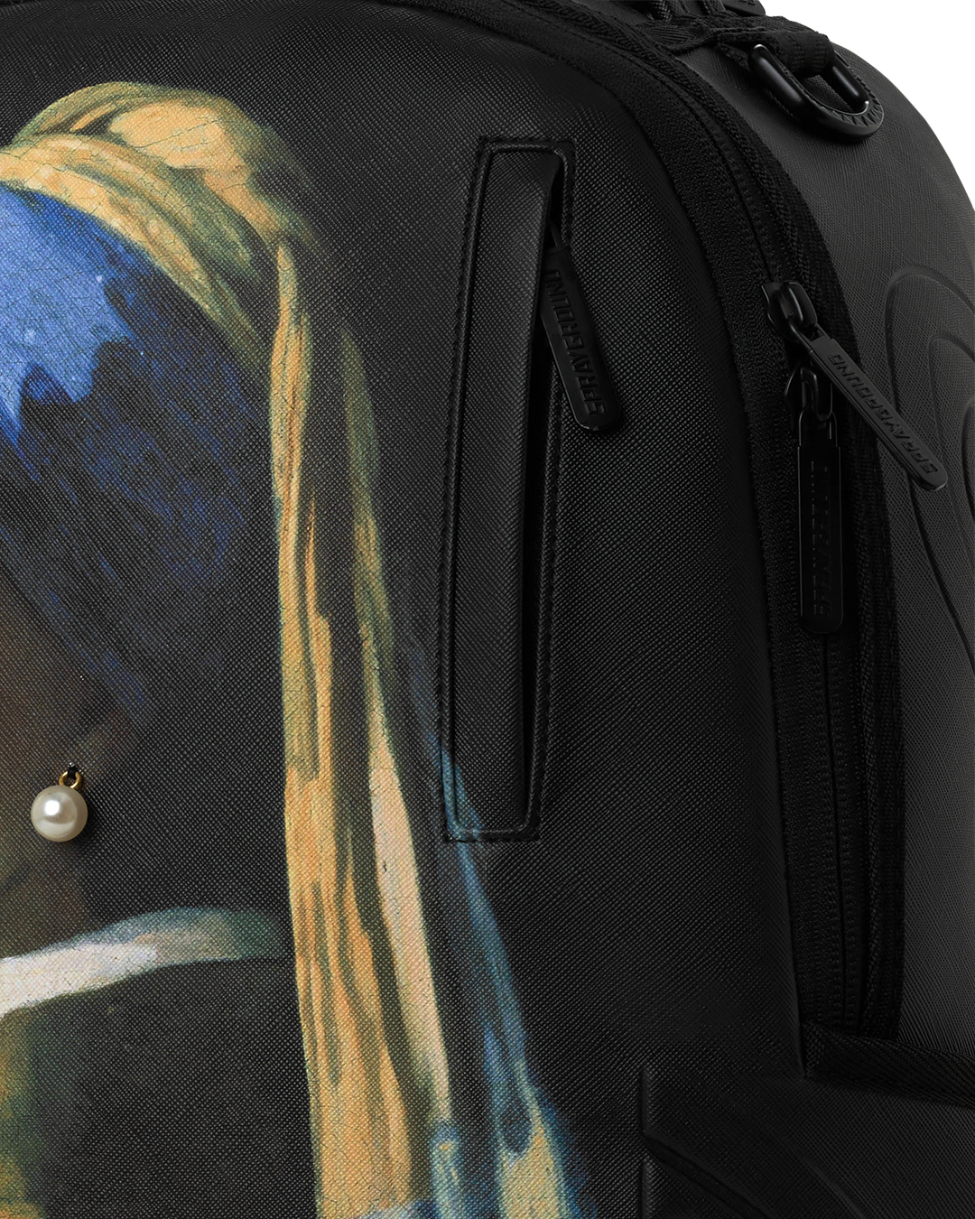 MAURITSHUIS MUSEUM SHARK PALETTE GIRL WITH A PEARL EARRING COLLAB BACKPACK