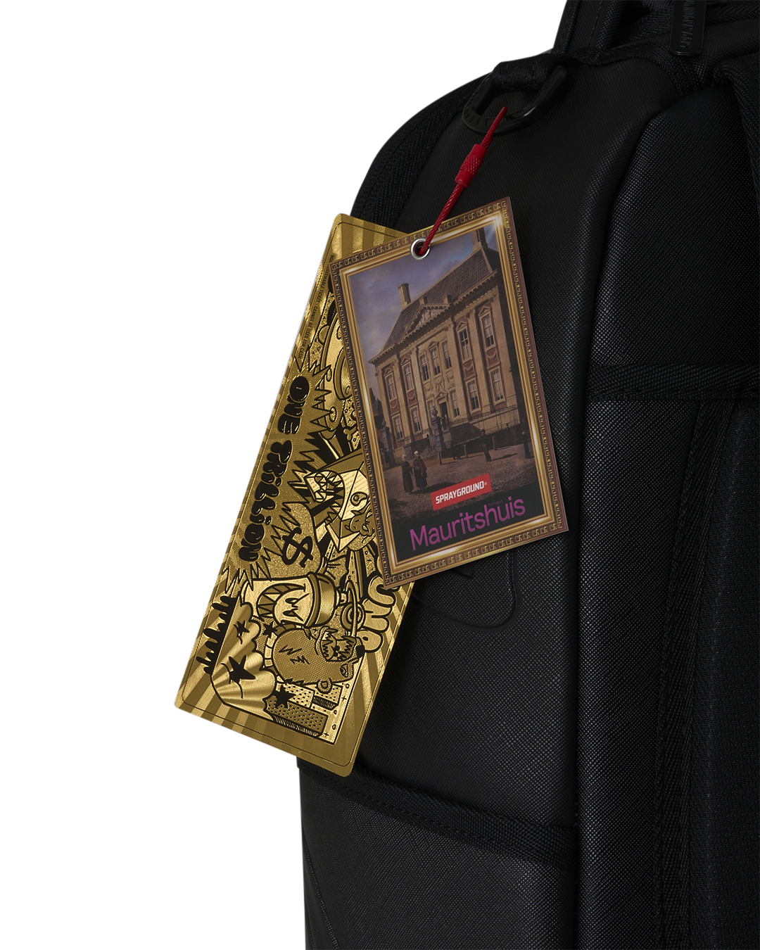 MAURITSHUIS MUSEUM SHARK PALETTE GIRL WITH A PEARL EARRING COLLAB BACKPACK