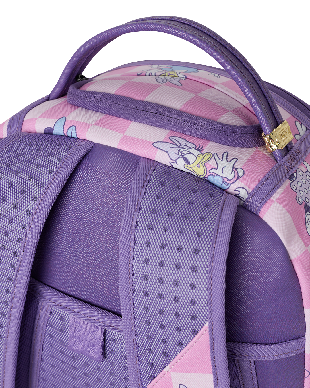 DISNEY MINNIE DAISY CHECK BACKPACK