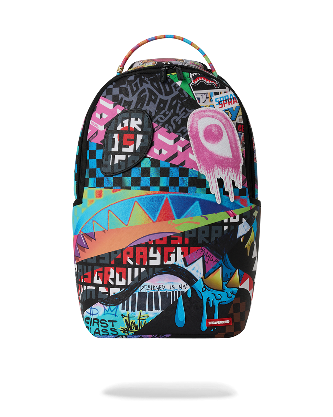 MOOD MODE 6 REMOVABLE VELCRO EYES BACKPACK