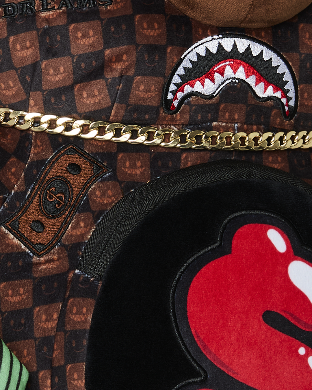 SHARKS IN PARIS GRIN & GRIND MONEYBEAR BACKPACK