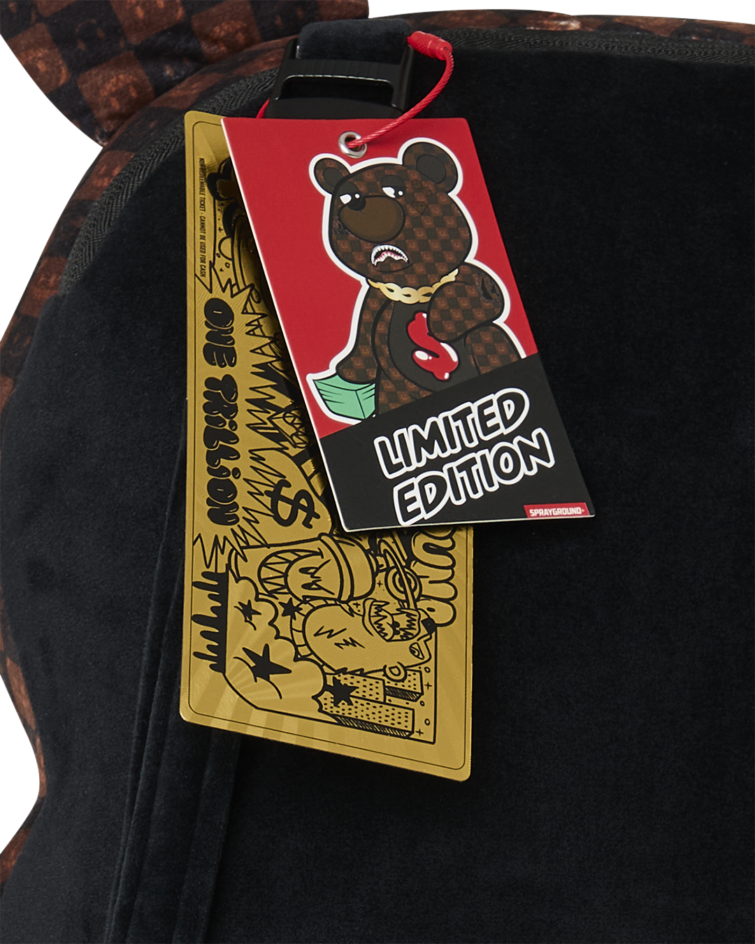 SHARKS IN PARIS GRIN & GRIND MONEYBEAR BACKPACK