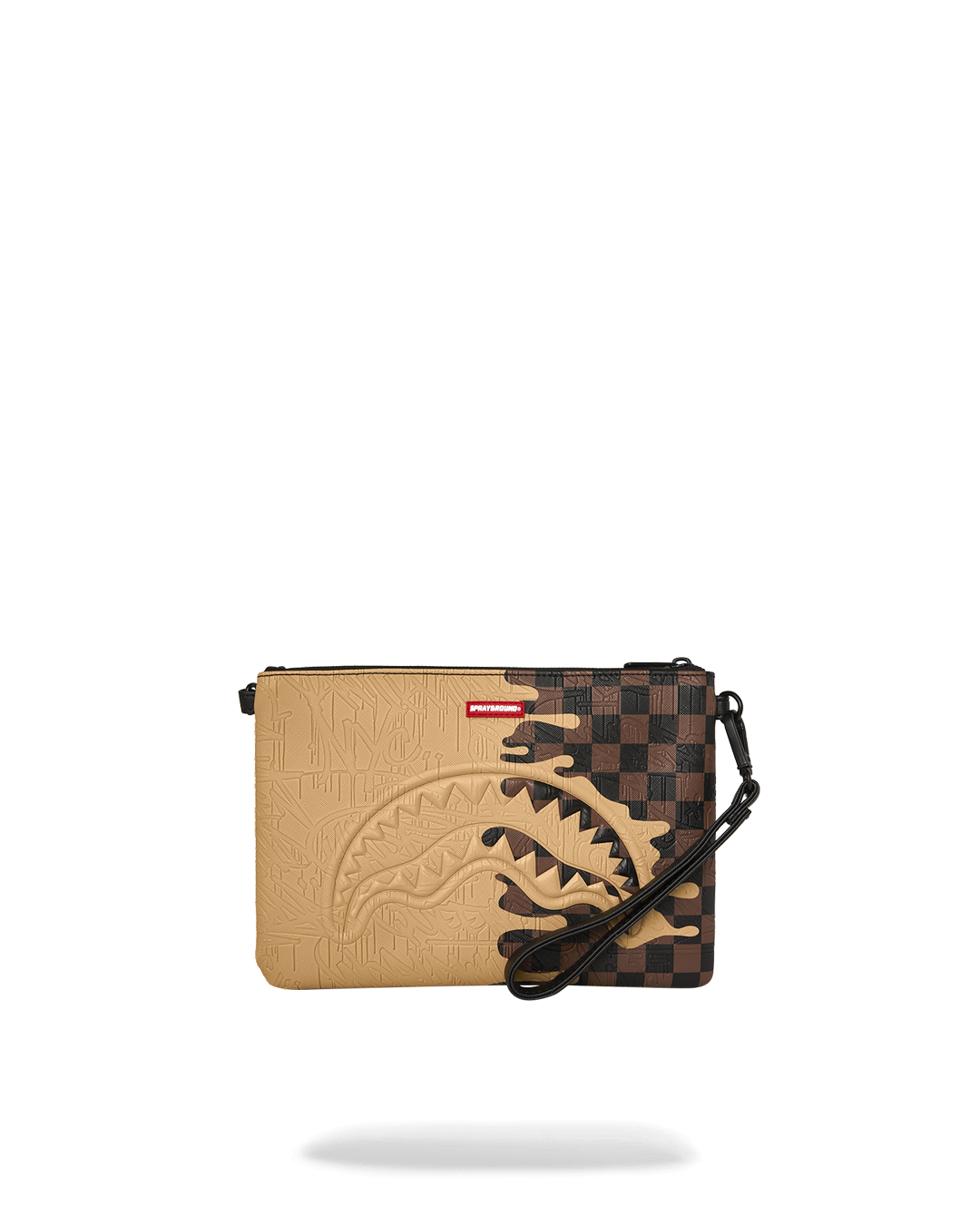 DESIGNER DRIP EFFECT CROSSOVER CLUTCH