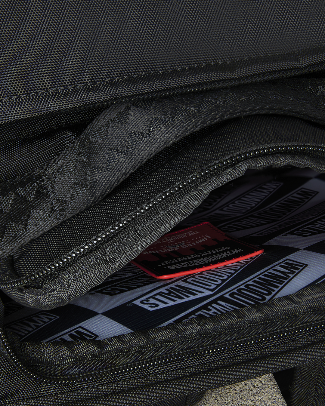 WYNWOOD WALLS COLLAB GRAFFITI UTILITY BACKPACK (8 CAN HOLDER)