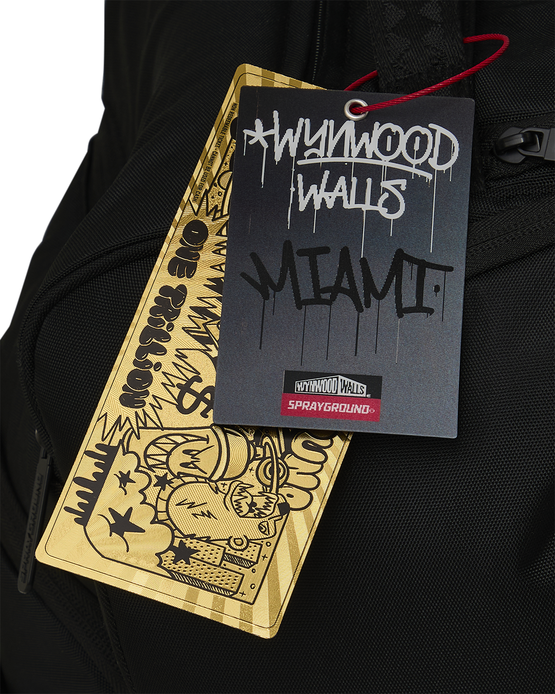 WYNWOOD WALLS COLLAB GRAFFITI UTILITY BACKPACK (8 CAN HOLDER)