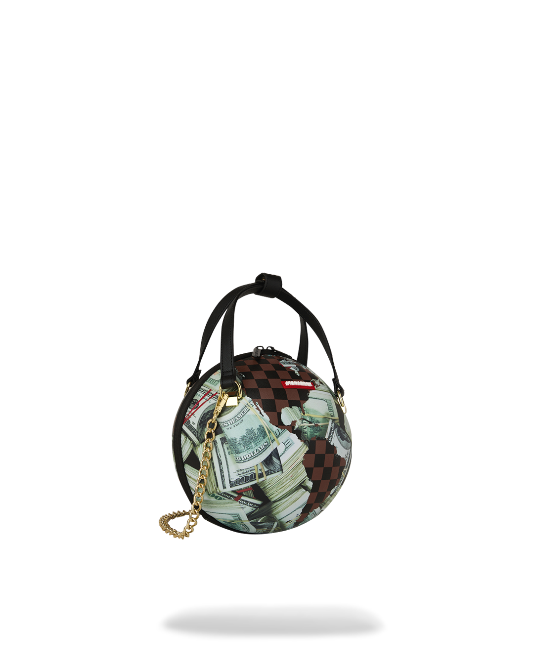 FULLY LOADED GLOBE HANDBAG