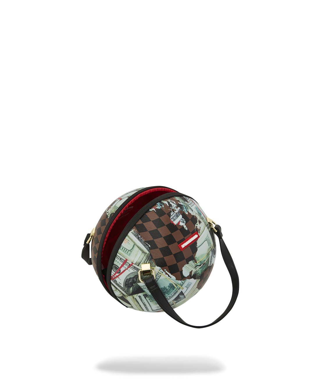 FULLY LOADED GLOBE HANDBAG