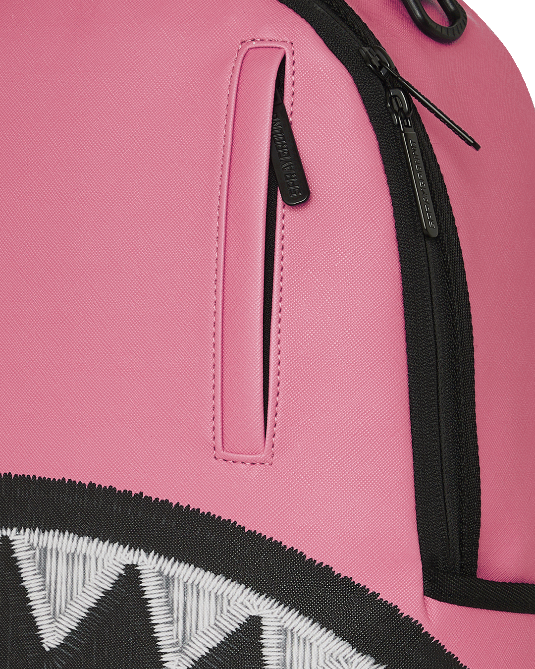 SHARK CENTRAL EMBROIDERED EFFECT BACKPACK