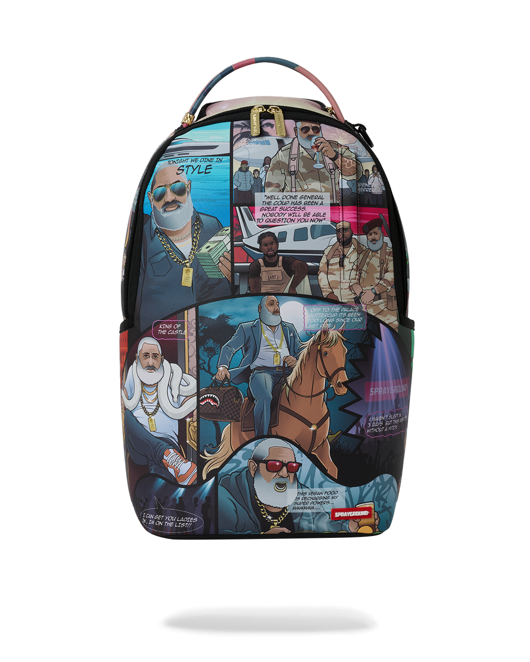JAMES FIRST CLASS COMIC BACKPACK