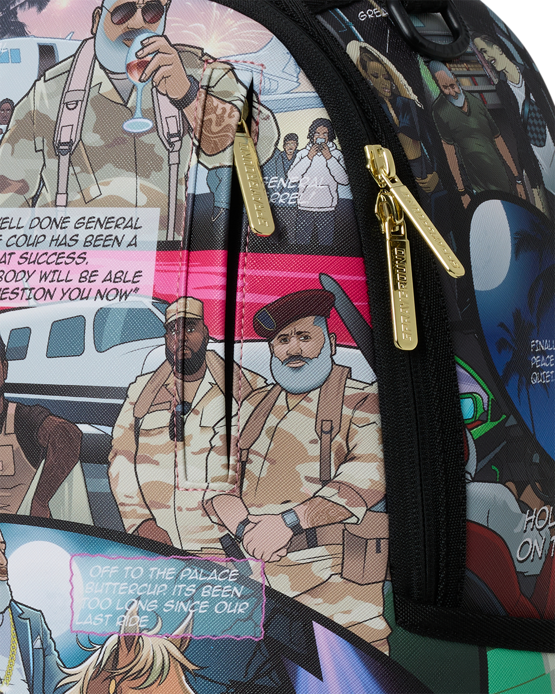 JAMES FIRST CLASS COMIC BACKPACK