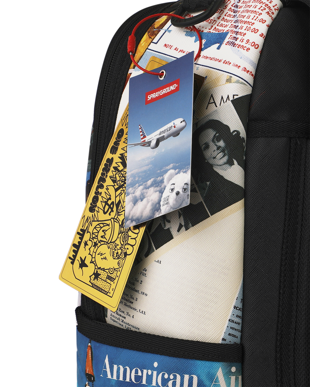 AMERICAN AIRLINES 100 YRS - WELCOME ABOARD BACKPACK