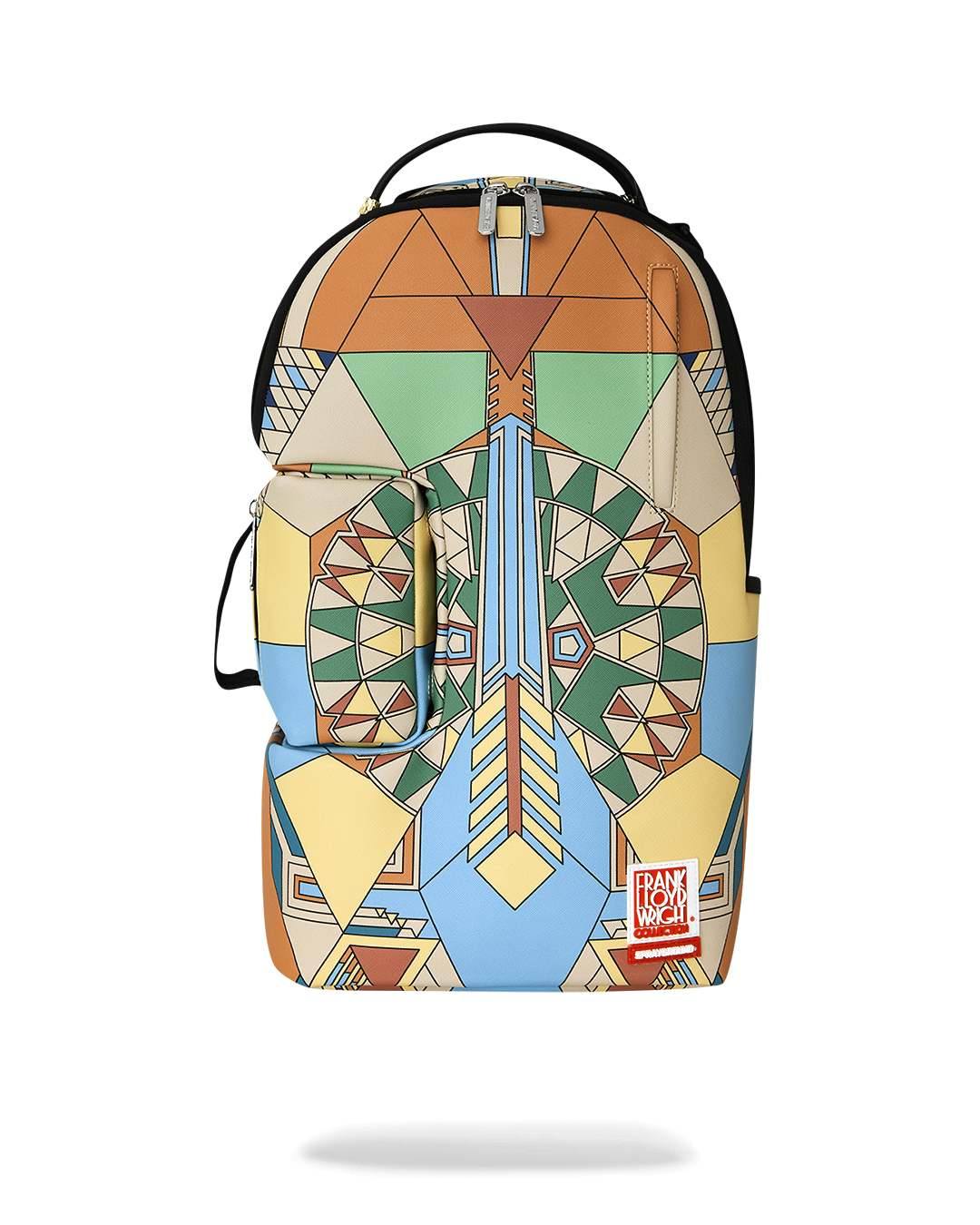 FRANK LLOYD WRIGHT COLLAB IMPERIAL MODULAR REMOVABLE BACKPACK