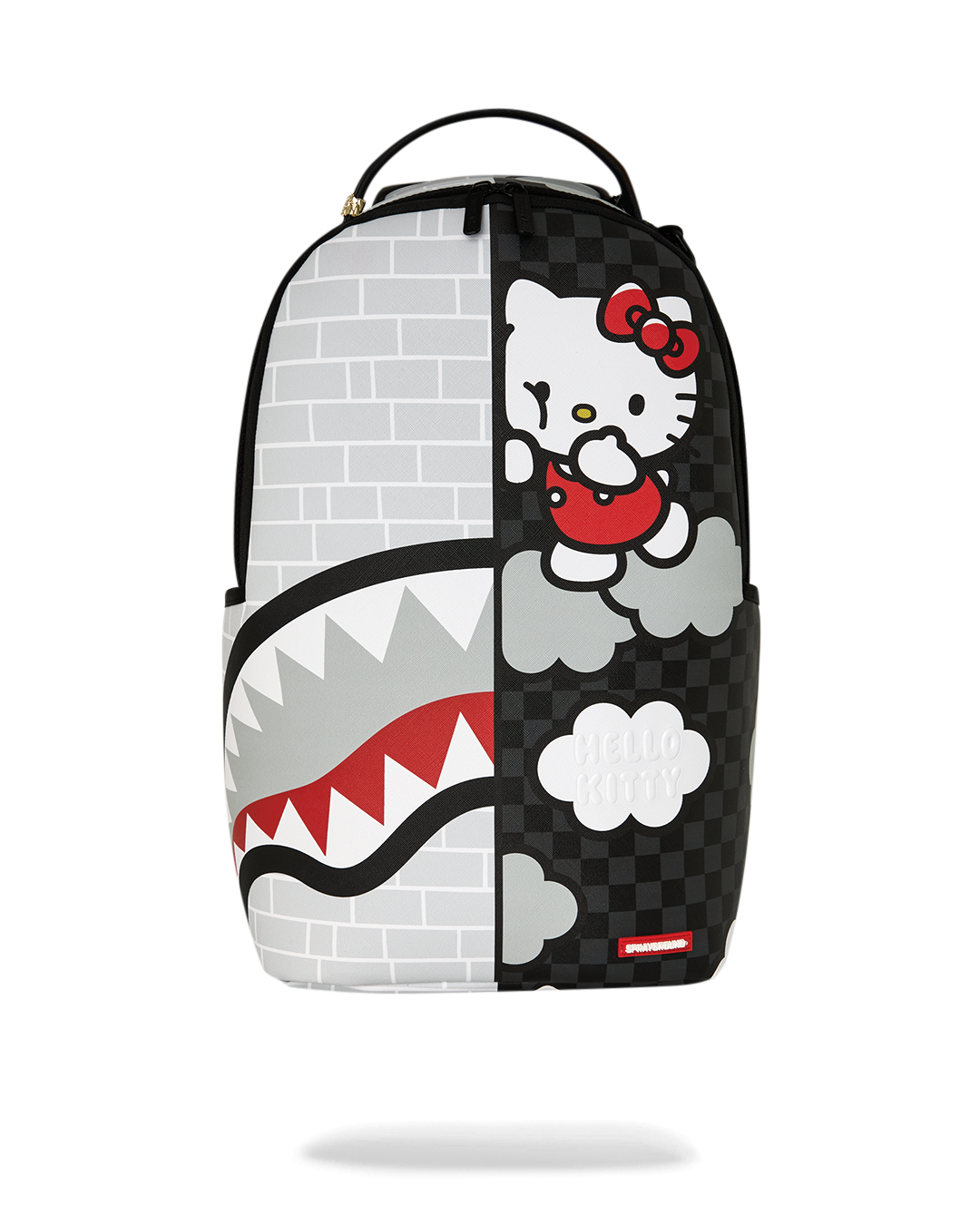 HELLO KITTY OFFICIAL COLLAB - BRICK WALL SPLIT BACKPACK