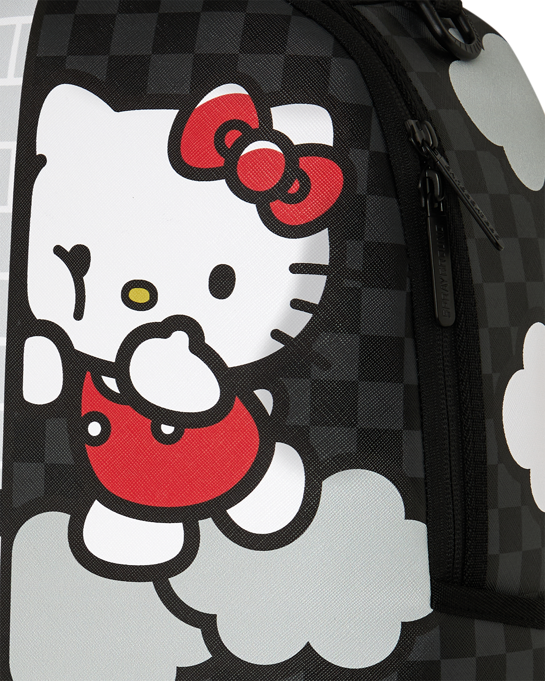 HELLO KITTY OFFICIAL COLLAB - BRICK WALL SPLIT BACKPACK