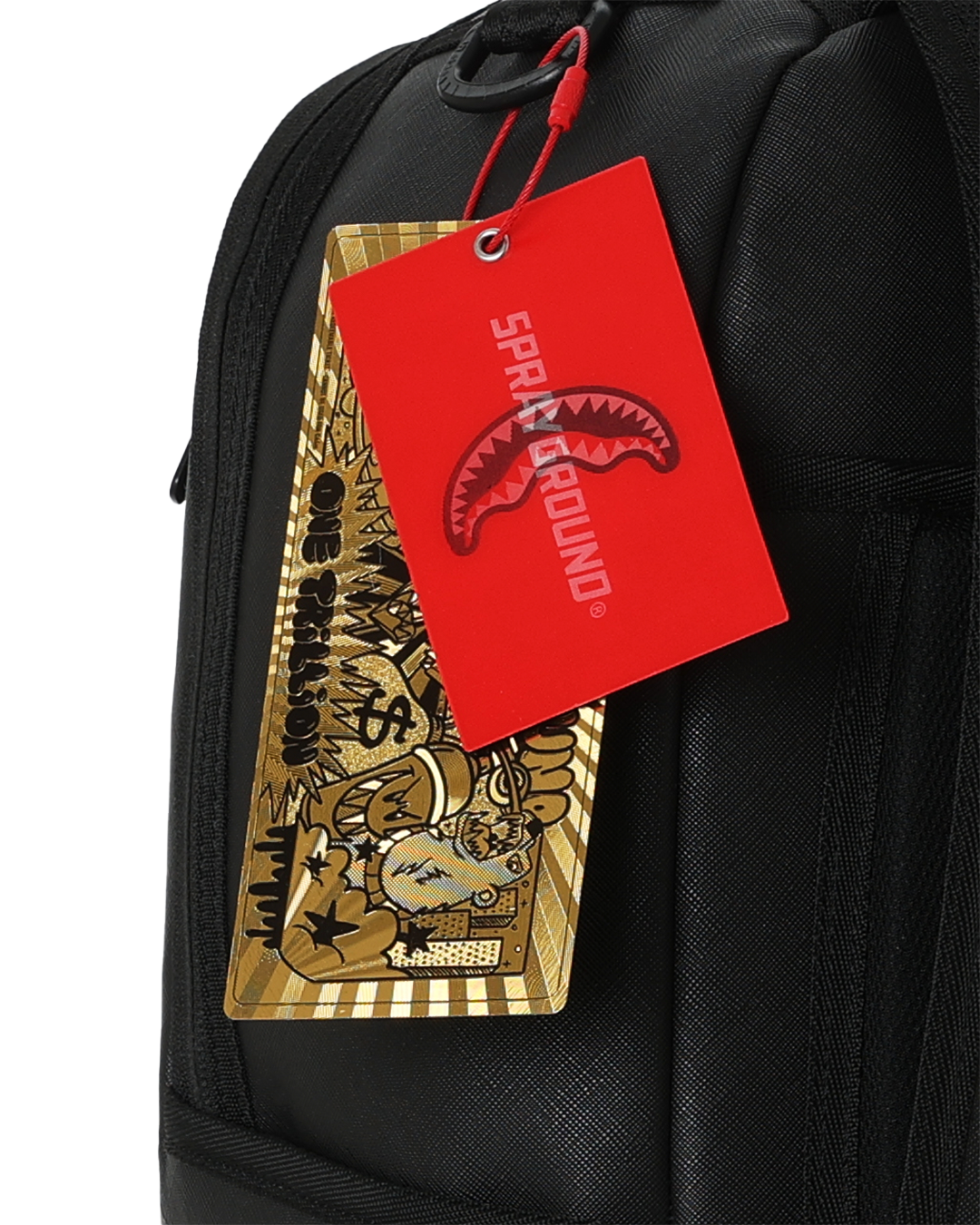 GREY SHARK CENTRAL PAINTED BACKPACK