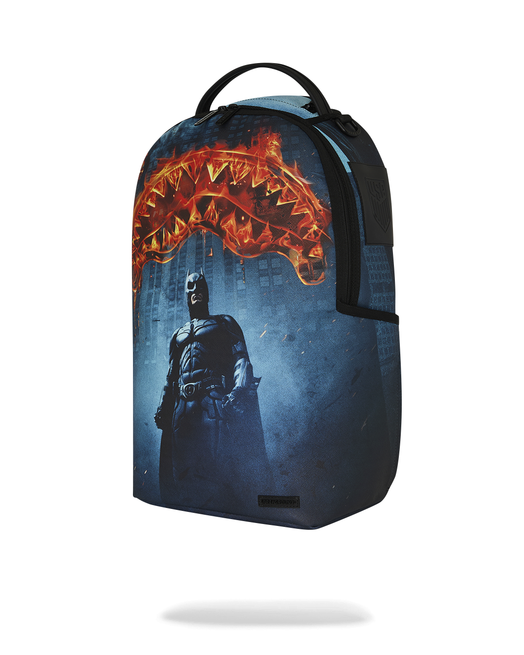 BATMAN BEGINS GOTHAN SHARK INFERNO BACKPACK