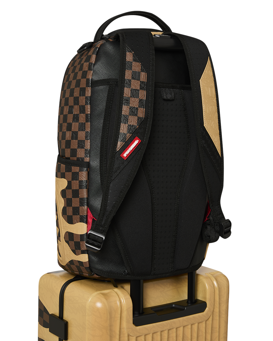 DESIGNER DRIP EFFECT CARRY-ON LUGGAGE