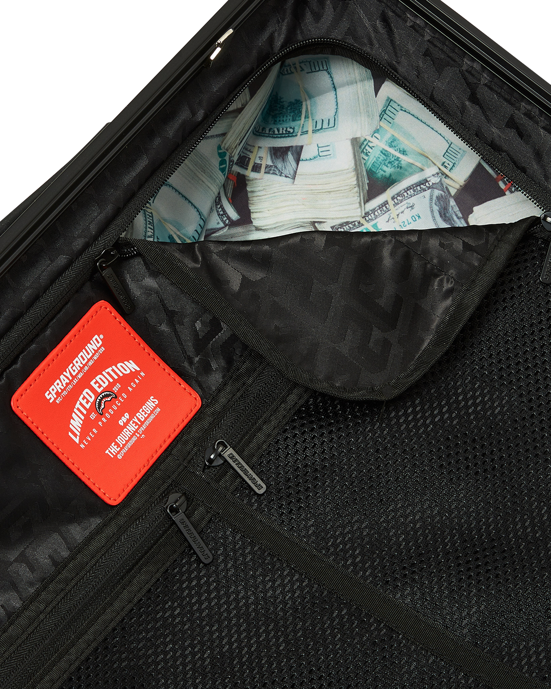 SHARKS IN PARIS GRIN & GRIND CARRY-ON LUGGAGE