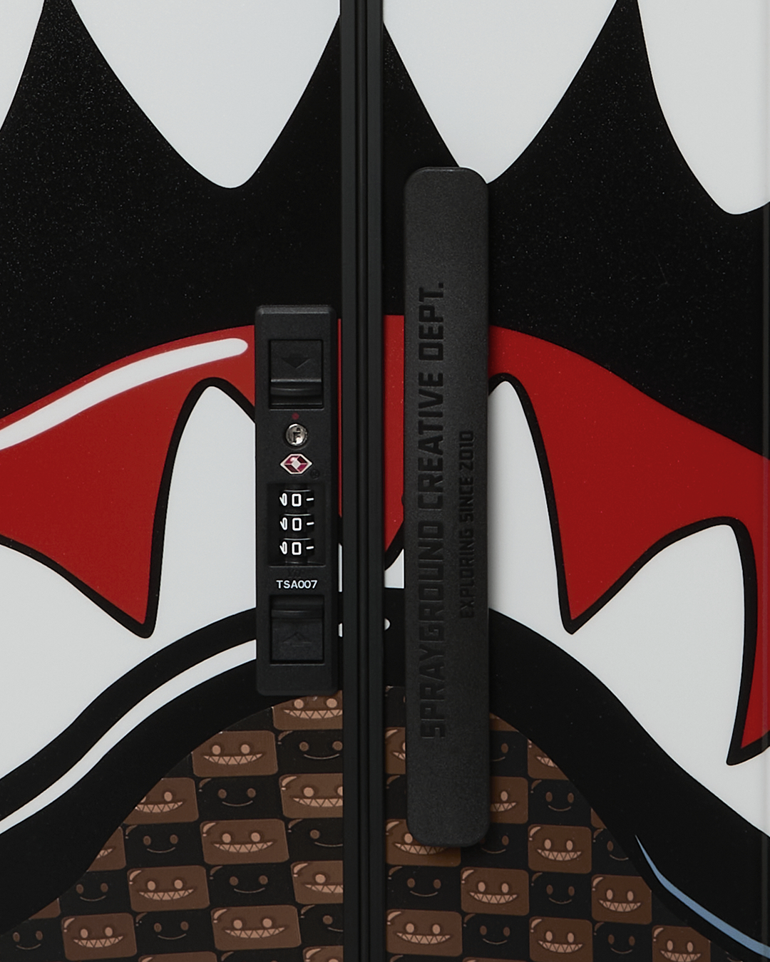SHARKS IN PARIS GRIN & GRIND FULL-SIZE LUGGAGE