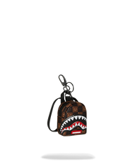 SHARKS IN PARIS GRIN & GRIND BACKPACK KEYCHAIN
