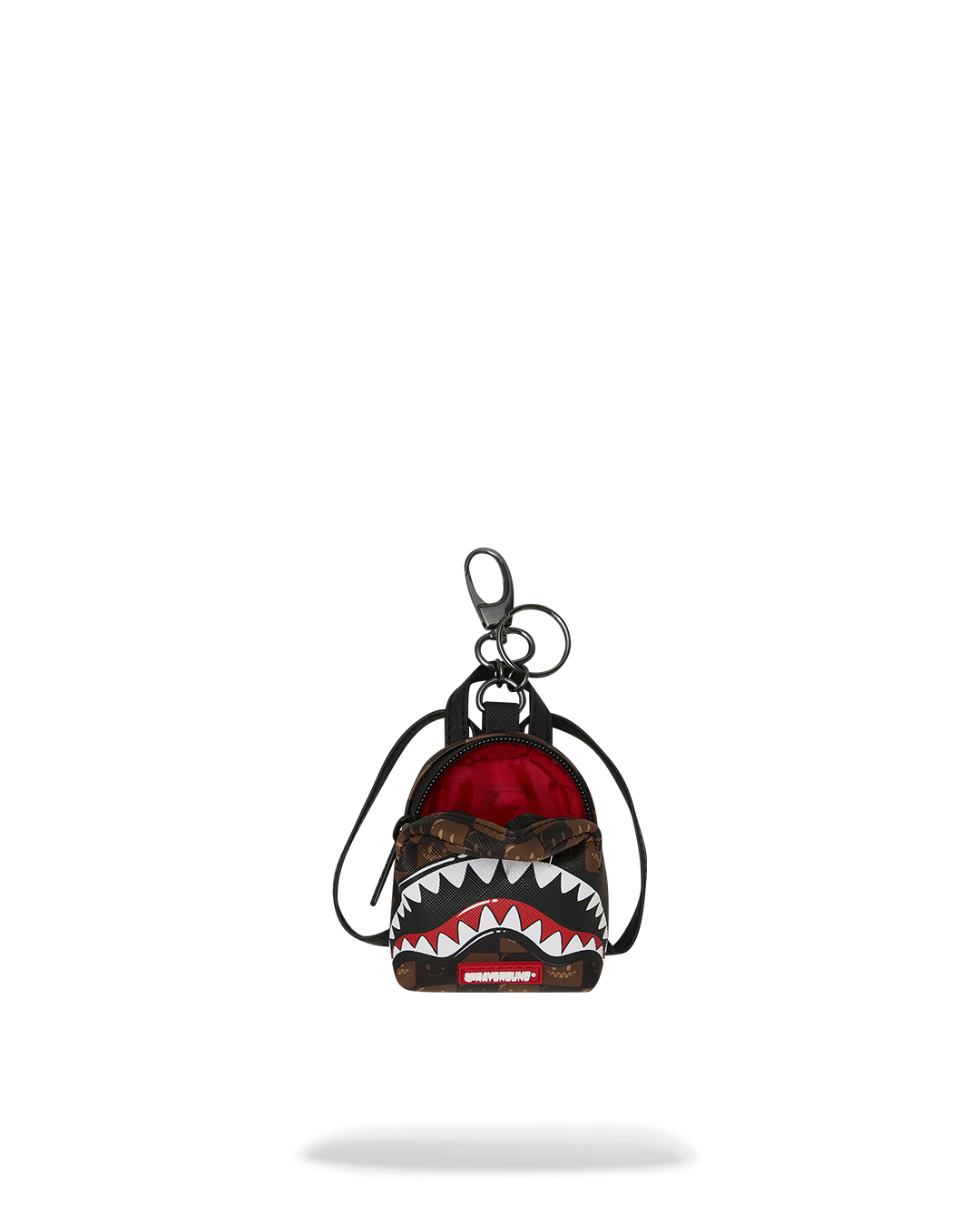 SHARKS IN PARIS GRIN & GRIND BACKPACK KEYCHAIN
