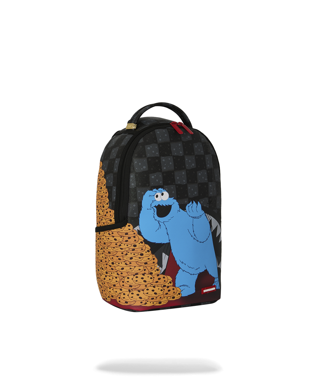 SESAME STREET COOKIE MONSTER STACK EM HIGH MINI DLX BACKPACK