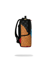 SESAME STREET COOKIE MONSTER STACK EM HIGH MINI DLX BACKPACK