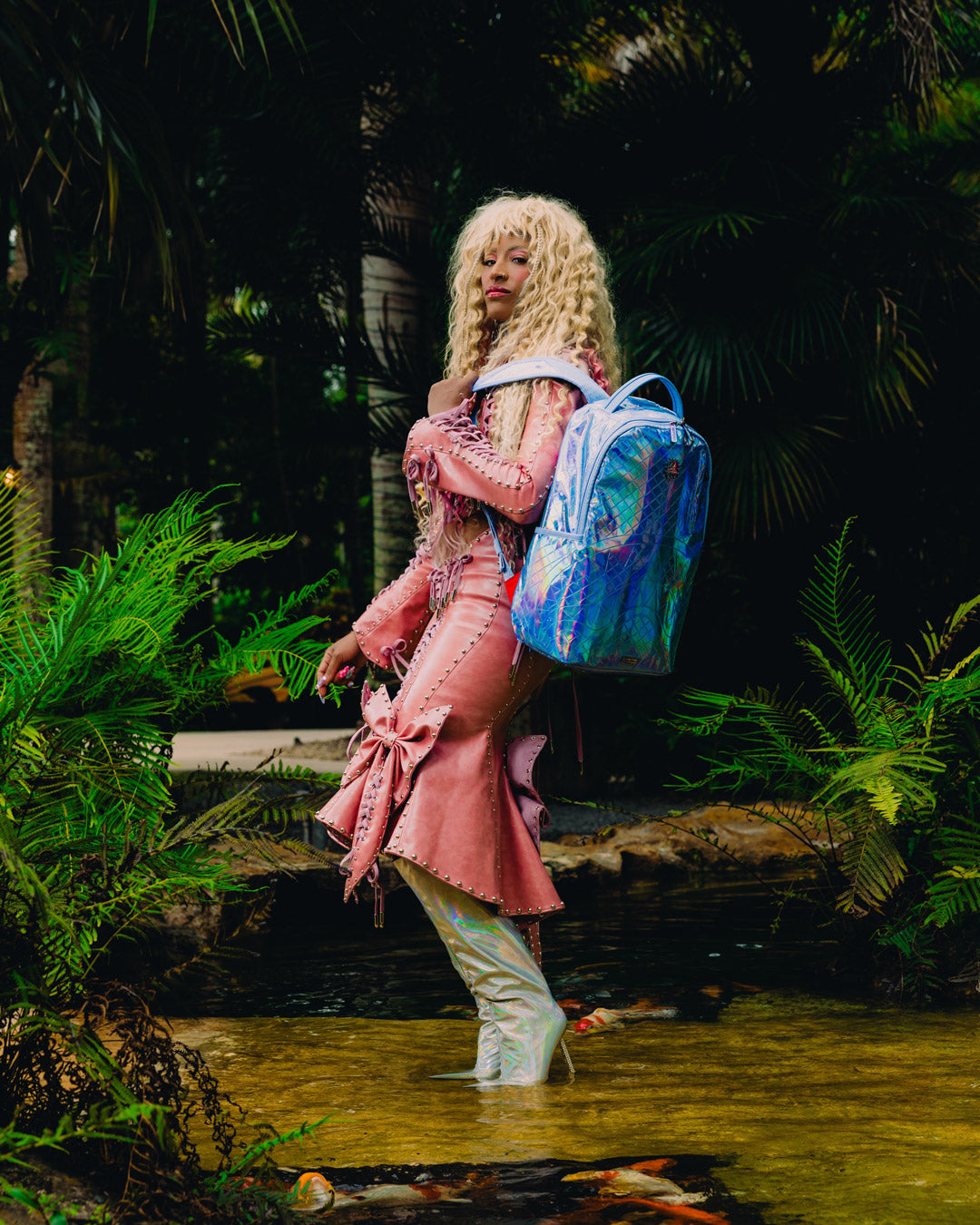 A.I. AFRICAN INTELLIGENCE THE OCEAN WITHIN BACKPACK - SANDFLOWER COLLAB