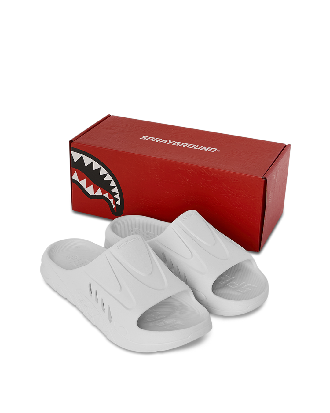 SHARK SLIDE (WHT)