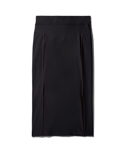 LONGUETTE SKIRT (BLACK)