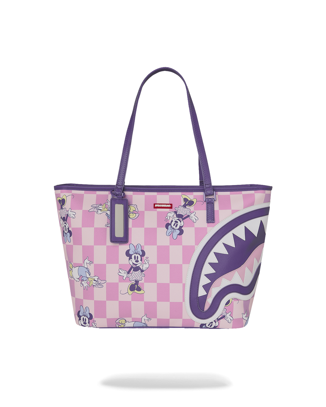 DISNEY MINNIE DAISY CHECK TOTE