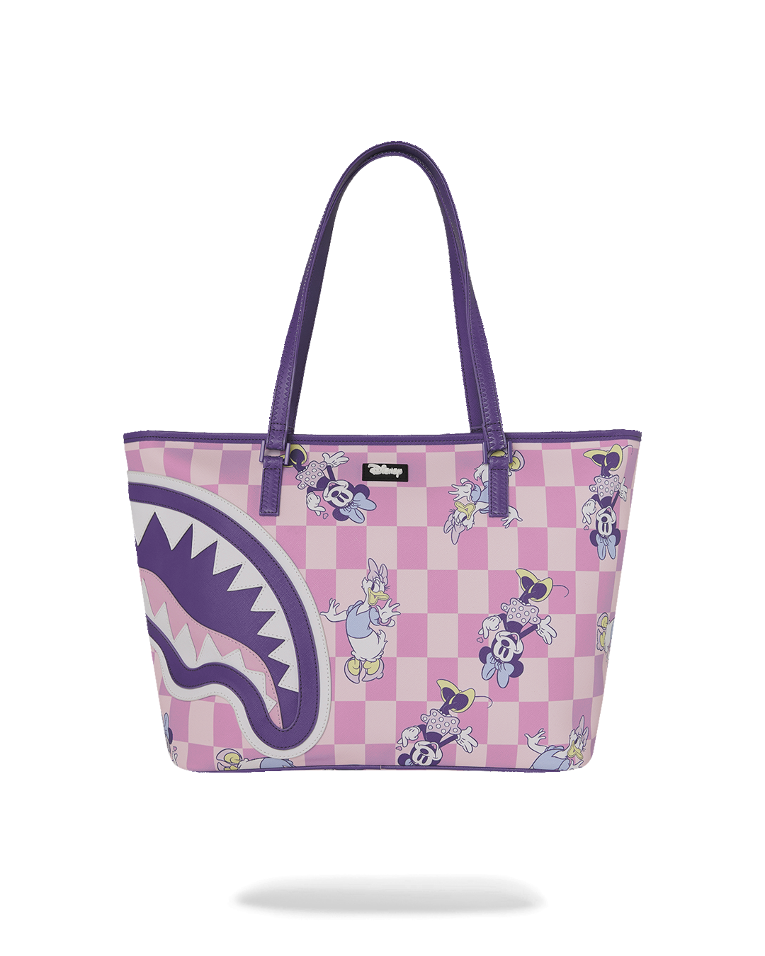 DISNEY MINNIE DAISY CHECK TOTE