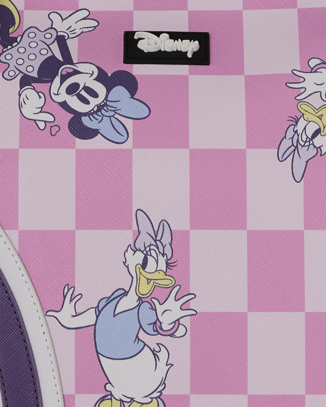 DISNEY MINNIE DAISY CHECK TOTE
