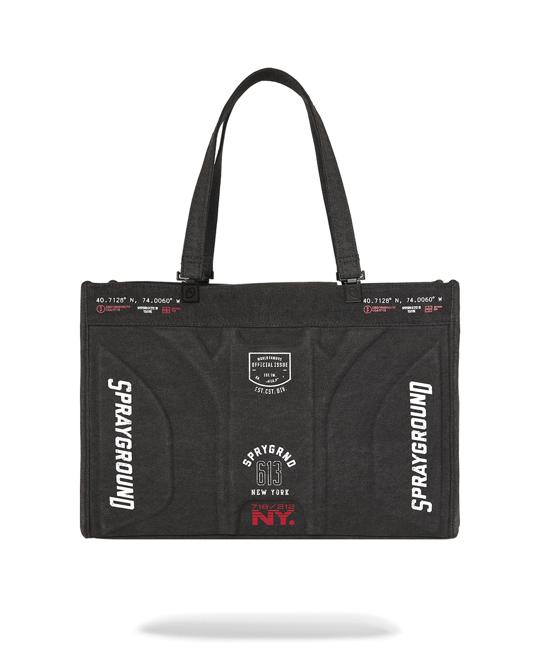 GRID LOCKED TORTUGA TOTE