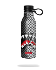 DOODLE CHECK SPLIT WATER BOTTLE