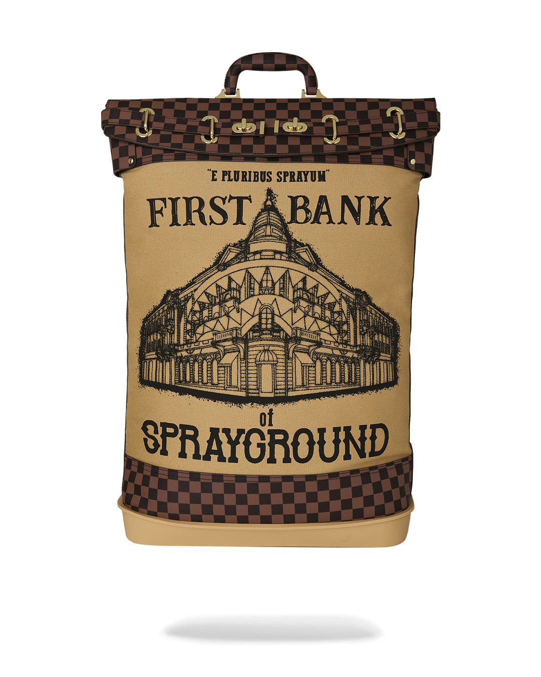 FIRST BANK OF SPRAYGROUND MONEY BAG