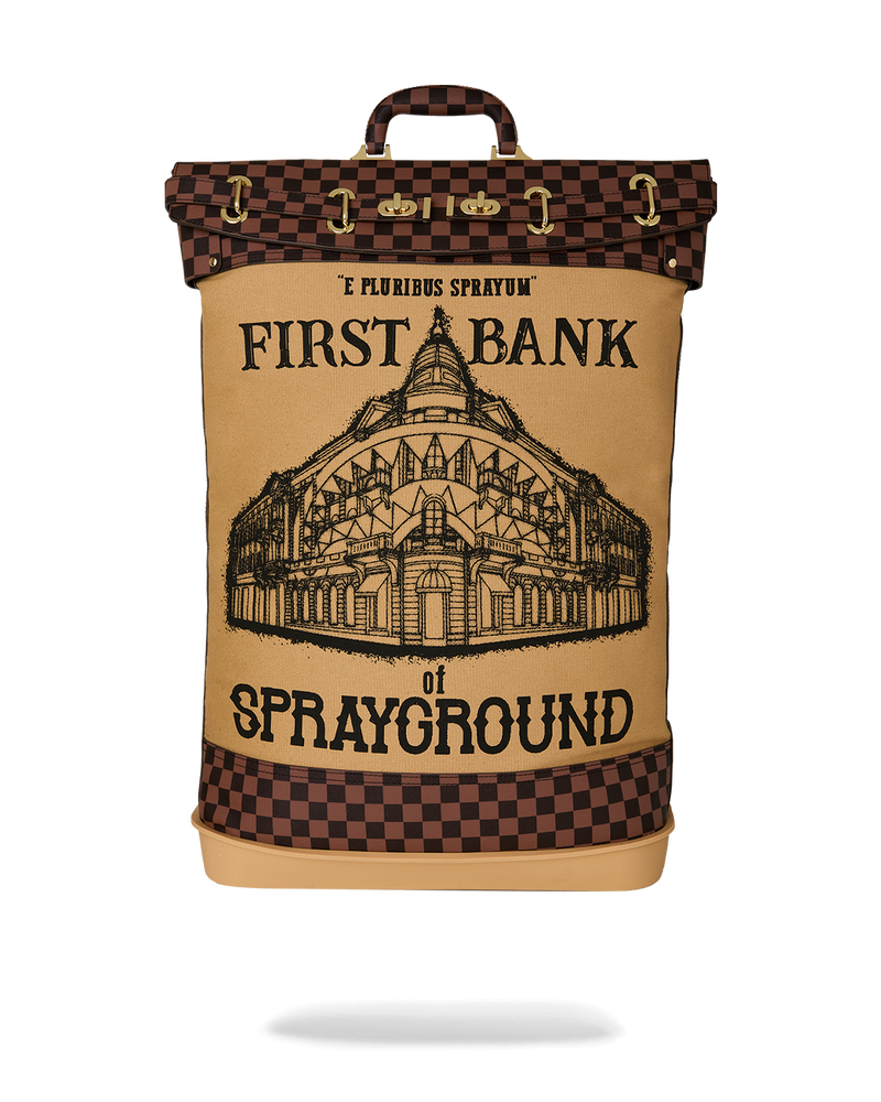 FIRST BANK OF SPRAYGROUND MONEY BAG
