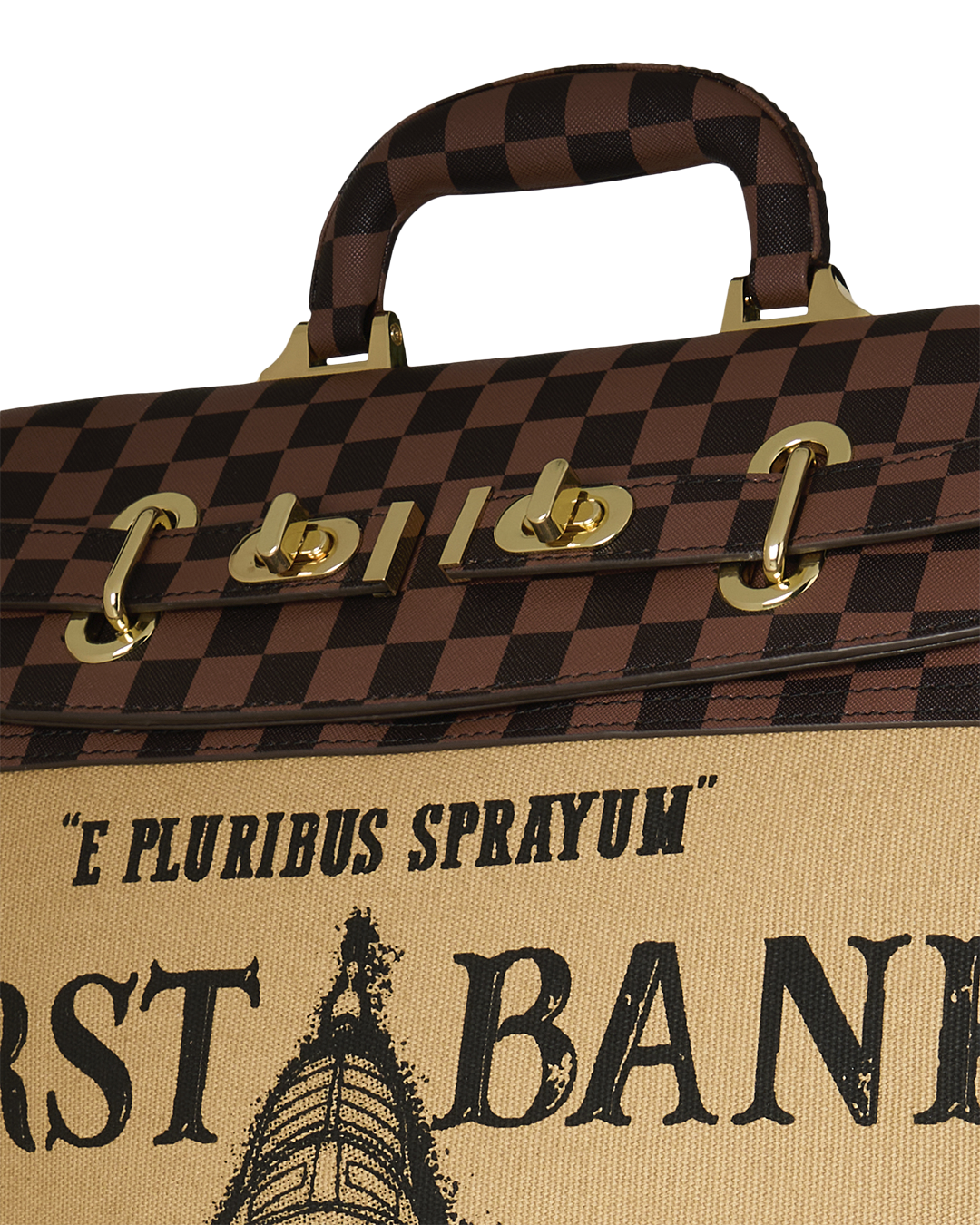 FIRST BANK OF SPRAYGROUND MONEY BAG