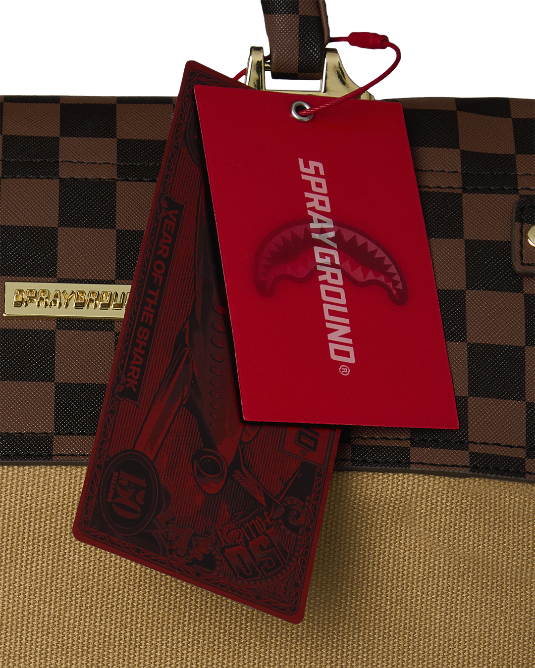 FIRST BANK OF SPRAYGROUND MONEY BAG