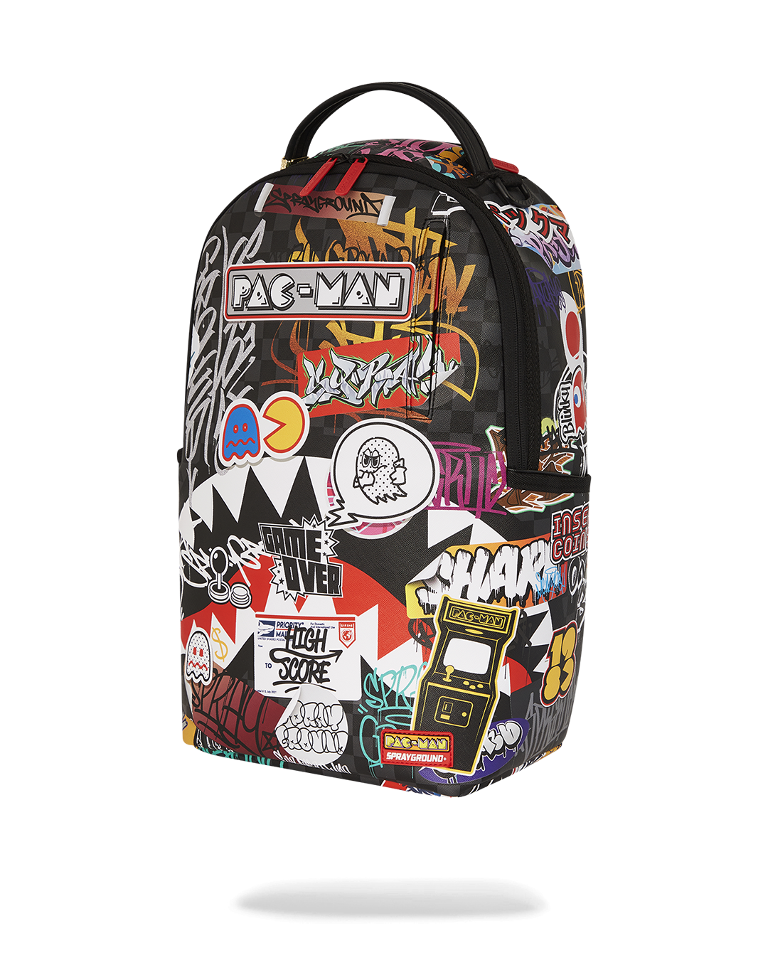 PAC-MAN LEVELED-UP ART BACKPACK